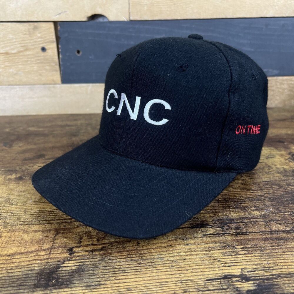 CNC Embroidered Trucker Snapback Hat Baseball Cap